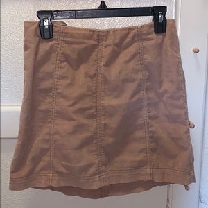 Free people corduroy skirt